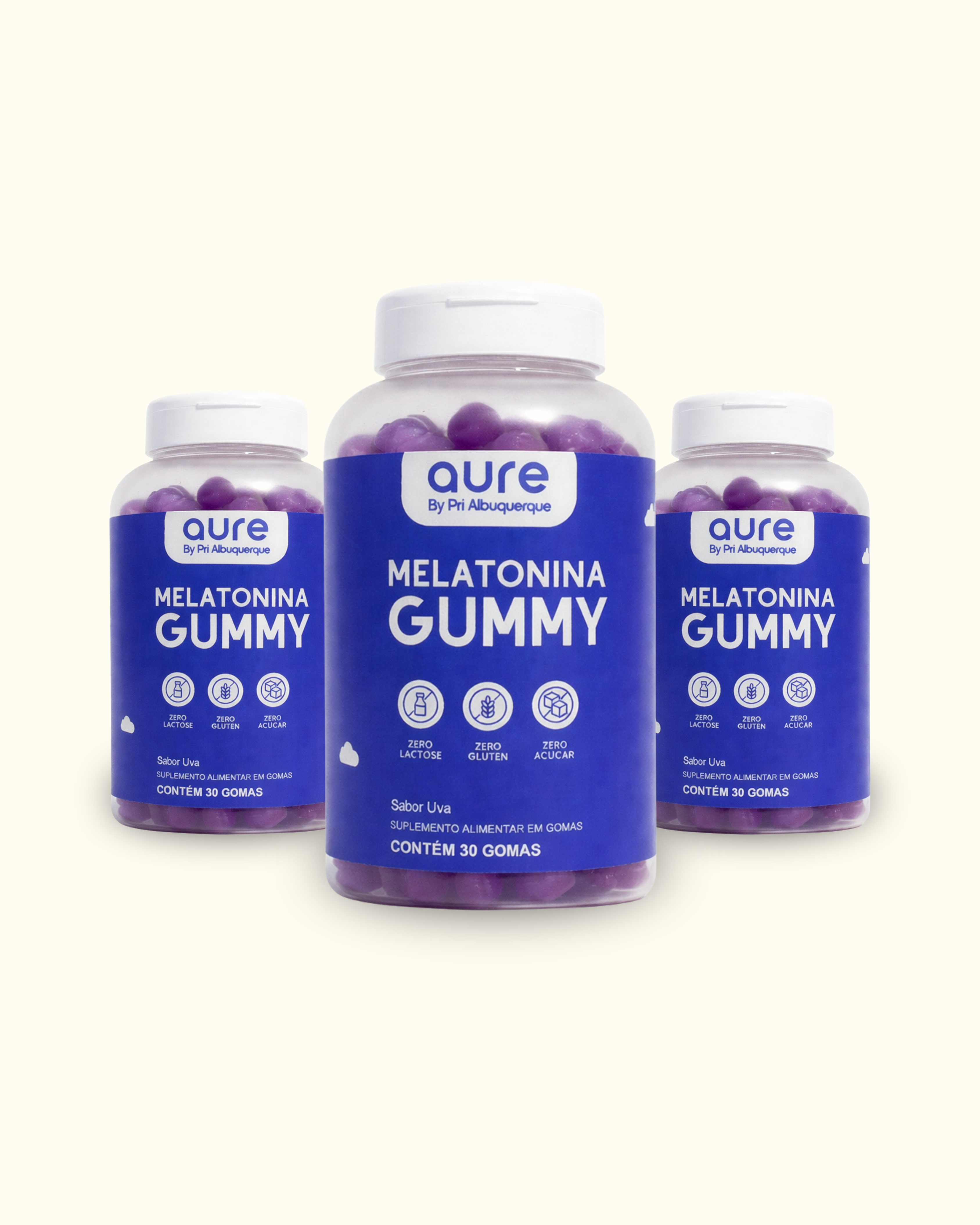 3x Melatonina Gummy